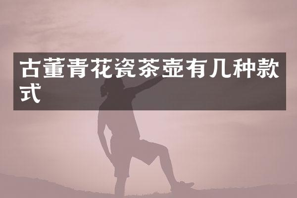 古董青花瓷茶壶有几种款式