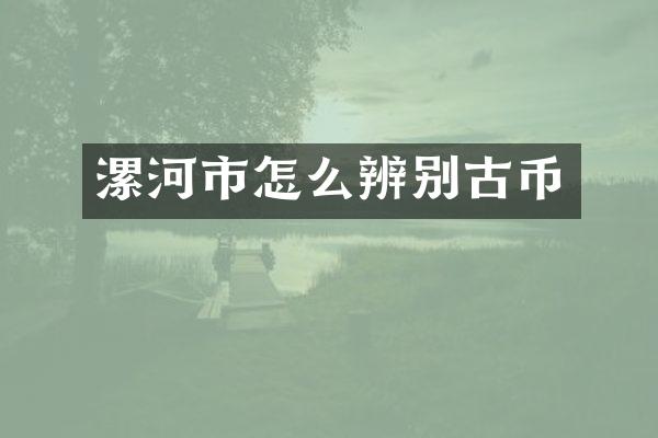 漯河市怎么辨别古币