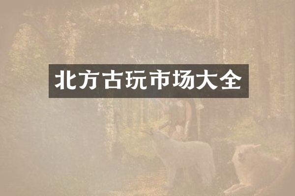 北方古玩市场大全