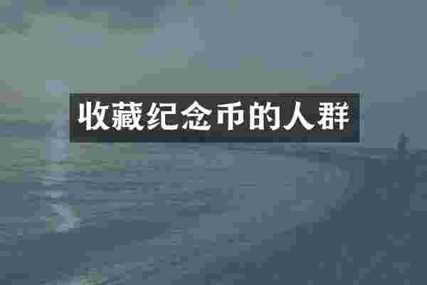 收藏纪念币的人群
