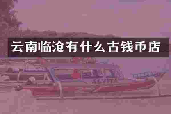 云南临沧有什么古钱币店