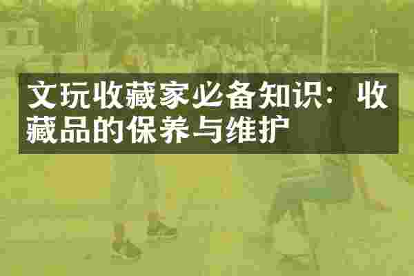 文玩收藏家必备知识：收藏品的保养与维护