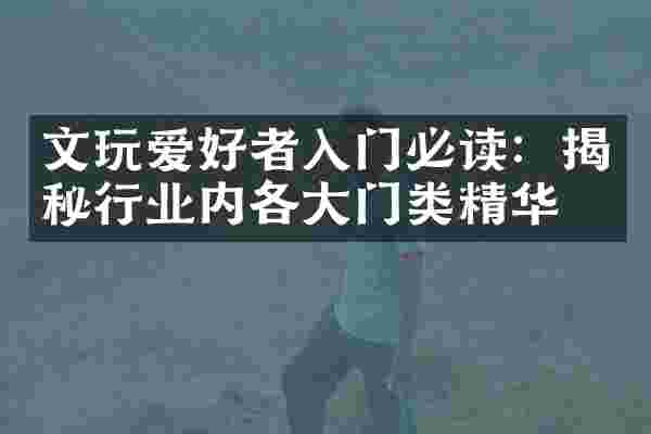 文玩爱好者入门必读：揭秘行业内各大门类精华